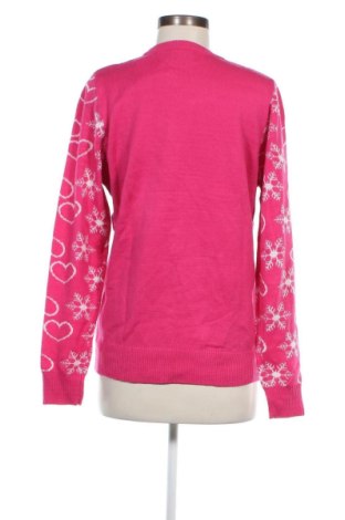 Γυναικείο πουλόβερ John Cabot, Μέγεθος L, Χρώμα Ρόζ , Τιμή 9,87 €