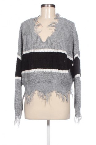 Дамски пуловер Just Polly, Размер M, Цвят Сив, Цена 29,00 лв.