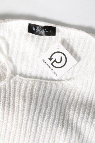 Дамски пуловер Kapalua, Размер L, Цвят Бял, Цена 15,95 лв.