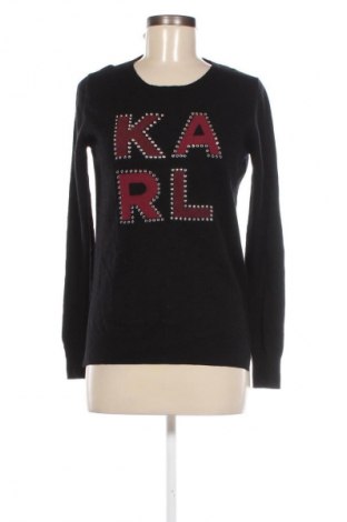 Γυναικείο πουλόβερ Karl Lagerfeld, Μέγεθος S, Χρώμα Μαύρο, Τιμή 101,44 €
