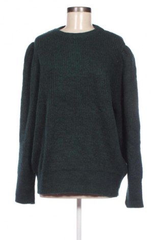 Дамски пуловер Kiabi, Размер XXL, Цвят Зелен, Цена 28,60 лв.
