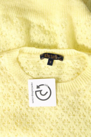 Γυναικείο πουλόβερ King Louie, Μέγεθος S, Χρώμα Κίτρινο, Τιμή 29,69 €