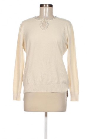 Дамски пуловер Kinga, Размер XL, Цвят Екрю, Цена 26,65 лв.
