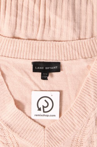 Дамски пуловер Lane Bryant, Размер XXL, Цвят Розов, Цена 24,60 лв.