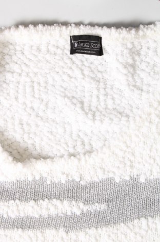 Γυναικείο πουλόβερ Laura Scott, Μέγεθος XL, Χρώμα Λευκό, Τιμή 11,66 €