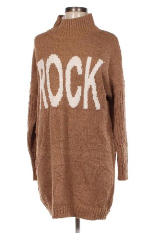 Дамски пуловер Laura Torelli, Размер M, Цвят Кафяв, Цена 15,08 лв.