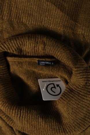 Дамски пуловер Laura Torelli, Размер S, Цвят Зелен, Цена 15,95 лв.