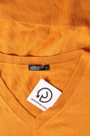Γυναικείο πουλόβερ Laura Torelli, Μέγεθος M, Χρώμα Κίτρινο, Τιμή 9,87 €