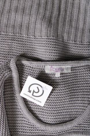 Дамски пуловер Liberty, Размер L, Цвят Сив, Цена 22,55 лв.