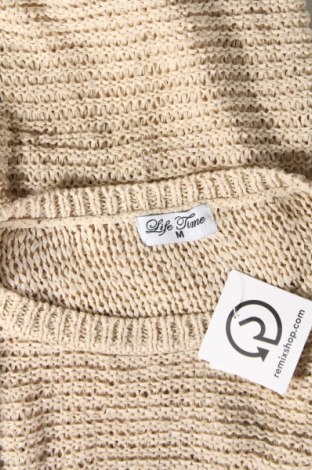 Дамски пуловер Life Time, Размер M, Цвят Екрю, Цена 15,95 лв.