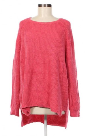 Дамски пуловер Liz Claiborne, Размер XXL, Цвят Розов, Цена 20,30 лв.