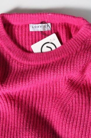 Γυναικείο πουλόβερ Loavies, Μέγεθος L, Χρώμα Ρόζ , Τιμή 13,19 €