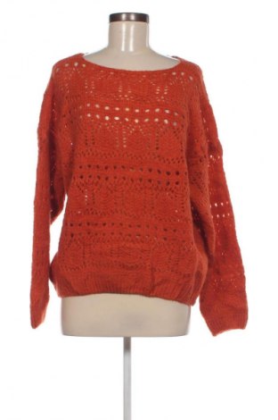 Дамски пуловер Lola Liza, Размер M, Цвят Оранжев, Цена 22,55 лв.