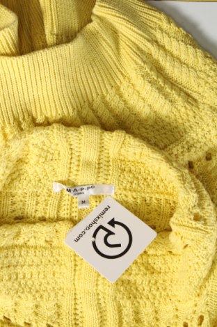 Γυναικείο πουλόβερ M.a.p.p., Μέγεθος M, Χρώμα Κίτρινο, Τιμή 10,88 €