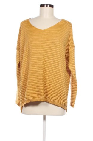 Γυναικείο πουλόβερ Made In Italy, Μέγεθος M, Χρώμα Κίτρινο, Τιμή 9,33 €