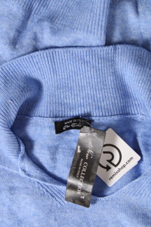 Damski sweter Made In Italy, Rozmiar M, Kolor Niebieski, Cena 80,92 zł