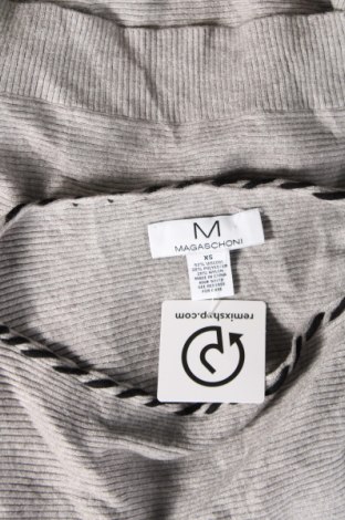 Дамски пуловер Magaschoni, Размер XS, Цвят Сив, Цена 37,20 лв.