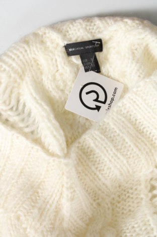 Дамски пуловер Mango, Размер XL, Цвят Бял, Цена 17,55 лв.