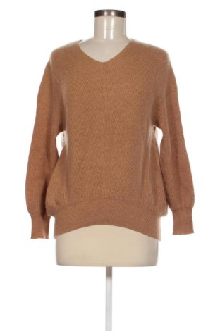 Дамски пуловер Manguun, Размер M, Цвят Бежов, Цена 15,95 лв.