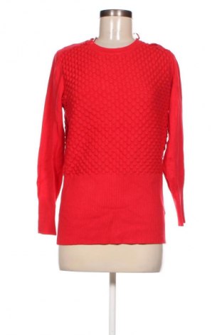 Дамски пуловер Marble, Размер M, Цвят Червен, Цена 22,55 лв.
