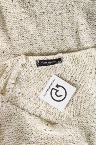 Дамски пуловер Miss Charm, Размер M, Цвят Екрю, Цена 13,05 лв.
