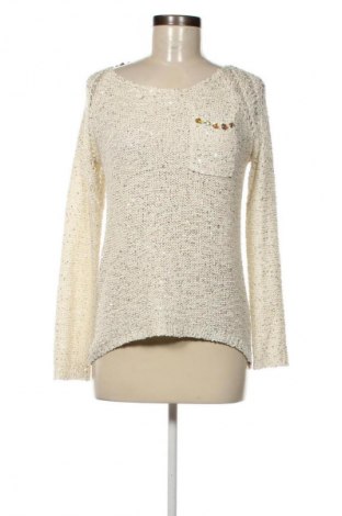 Дамски пуловер Miss Charm, Размер M, Цвят Екрю, Цена 14,50 лв.