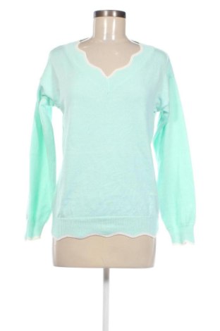 Γυναικείο πουλόβερ MissLook, Μέγεθος S, Χρώμα Πράσινο, Τιμή 7,18 €