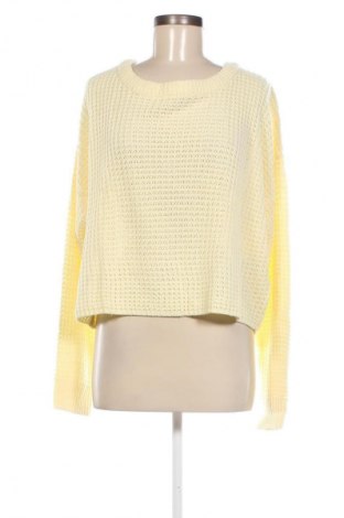 Дамски пуловер Missguided, Размер XL, Цвят Жълт, Цена 27,60 лв.
