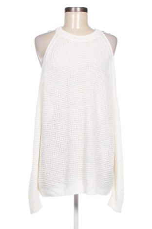 Γυναικείο πουλόβερ Mix, Μέγεθος XXL, Χρώμα Λευκό, Τιμή 8,90 €