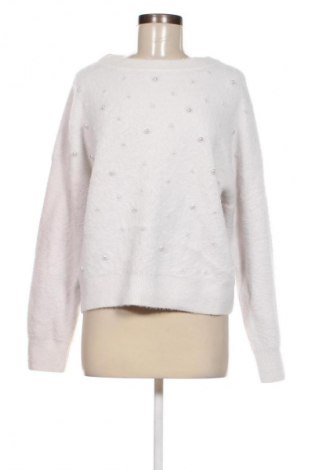 Дамски пуловер Mohito, Размер L, Цвят Бял, Цена 15,95 лв.