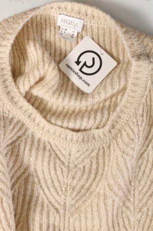 Дамски пуловер Mona, Размер XL, Цвят Бежов, Цена 26,65 лв.