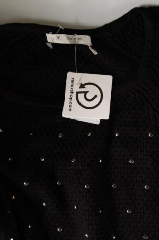 Дамски пуловер Monari, Размер M, Цвят Черен, Цена 40,30 лв.