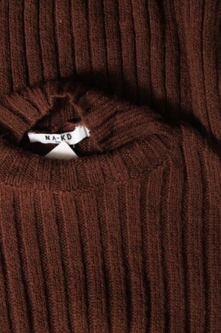 Γυναικείο πουλόβερ NA-KD, Μέγεθος XS, Χρώμα Καφέ, Τιμή 25,36 €