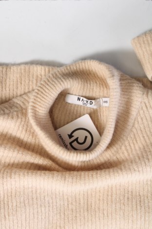 Damenpullover NA-KD, Größe XXS, Farbe Beige, Preis € 9,99