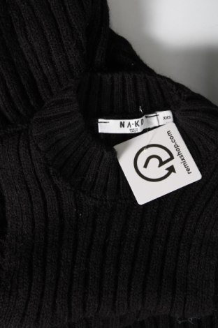 Дамски пуловер NA-KD, Размер XXS, Цвят Черен, Цена 24,60 лв.
