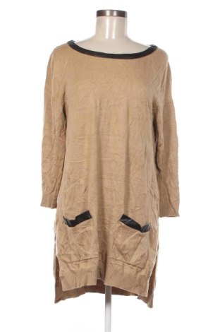 Γυναικείο πουλόβερ New York & Company, Μέγεθος L, Χρώμα  Μπέζ, Τιμή 13,95 €