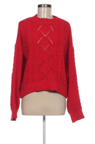 Дамски пуловер No Boundaries, Размер L, Цвят Червен, Цена 15,08 лв.