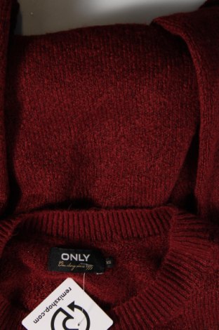 Női pulóver ONLY, Méret XS, Szín Piros, Ár 3 768 Ft