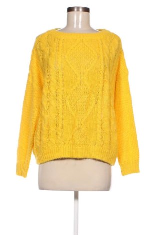 Дамски пуловер ONLY, Размер S, Цвят Жълт, Цена 34,10 лв.