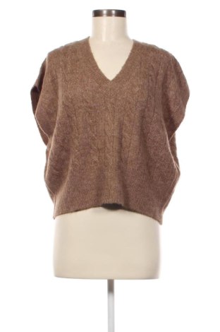 Дамски пуловер ONLY, Размер S, Цвят Кафяв, Цена 27,00 лв.