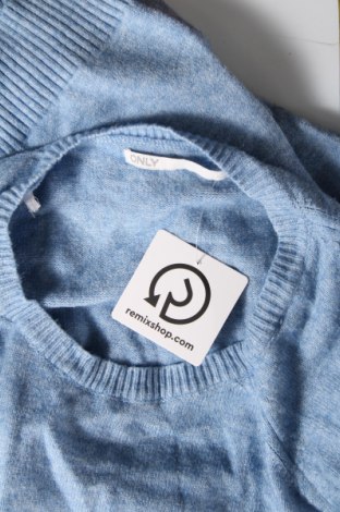 Γυναικείο πουλόβερ ONLY, Μέγεθος L, Χρώμα Μπλέ, Τιμή 9,19 €