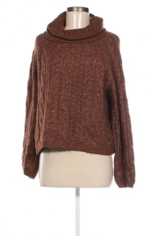 Дамски пуловер ONLY, Размер L, Цвят Кафяв, Цена 14,85 лв.