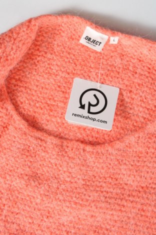 Γυναικείο πουλόβερ Object, Μέγεθος L, Χρώμα Πορτοκαλί, Τιμή 13,19 €
