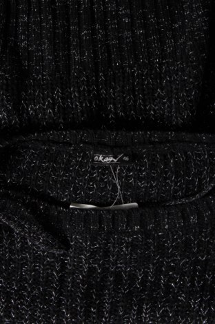 Дамски пуловер Okay, Размер XL, Цвят Черен, Цена 18,85 лв.