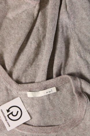 Дамски пуловер Oui, Размер XS, Цвят Сив, Цена 43,40 лв.