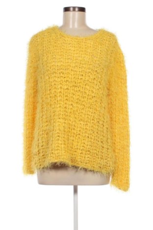 Γυναικείο πουλόβερ Oui, Μέγεθος L, Χρώμα Κίτρινο, Τιμή 28,76 €