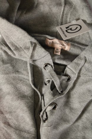 Γυναικείο πουλόβερ PHILOSOPHY REPUBLIC CLOTHING, Μέγεθος XL, Χρώμα Γκρί, Τιμή 11,66 €