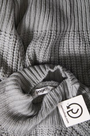 Γυναικείο πουλόβερ Page One, Μέγεθος L, Χρώμα Γκρί, Τιμή 9,87 €