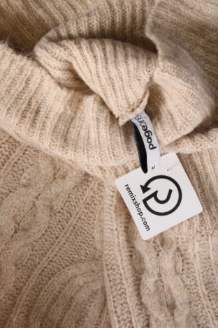 Дамски пуловер Page One, Размер M, Цвят Бежов, Цена 13,05 лв.