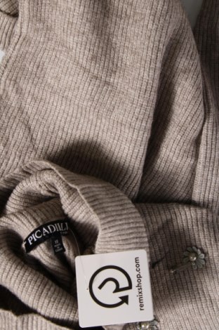 Γυναικείο πουλόβερ Picadilly, Μέγεθος XS, Χρώμα  Μπέζ, Τιμή 13,19 €